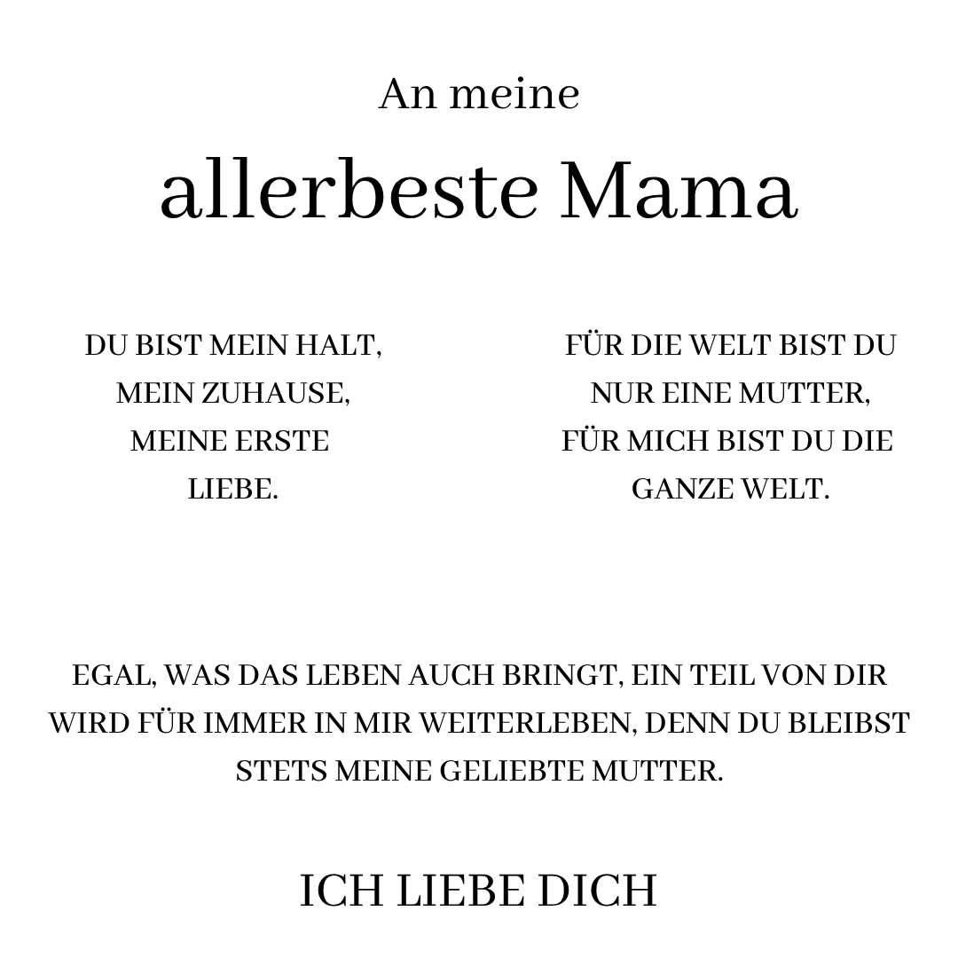Leuchtende Geschenkbox „An meine allerbeste Mama" · Herzkette mit Karte