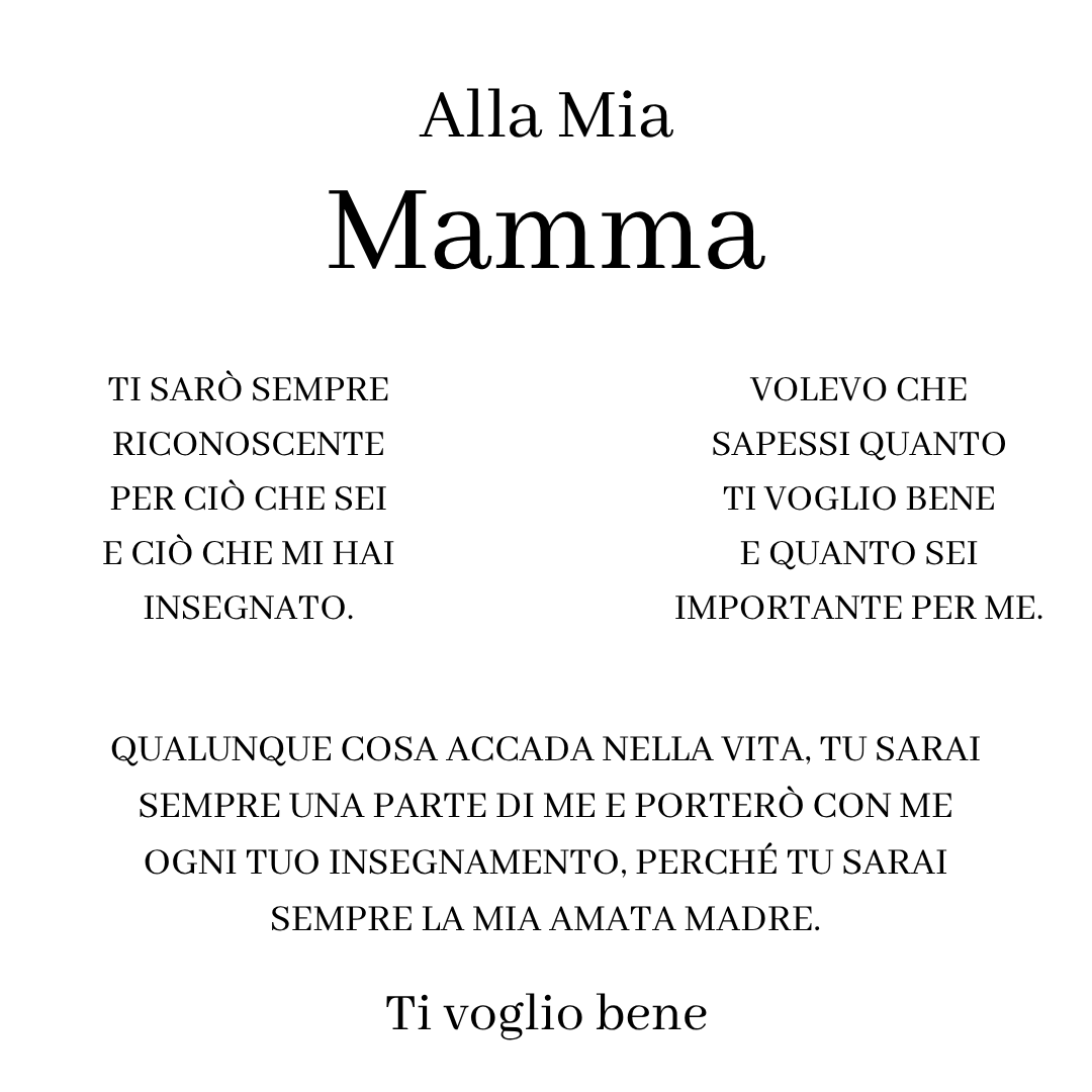 Cofanetto Luminoso "Alla Mia Mamma" · Collana Cuore con Biglietto