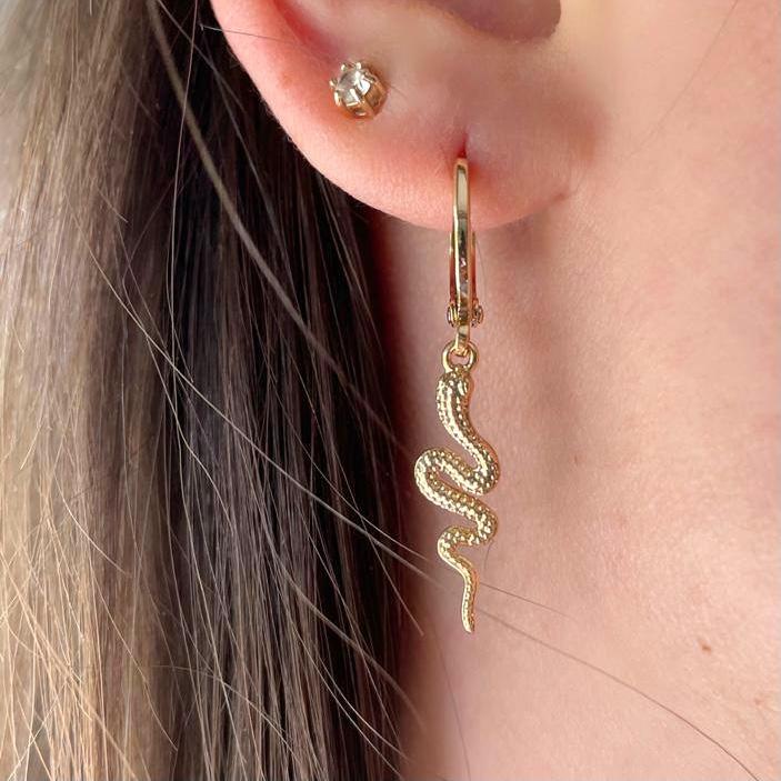 Boucle d’Oreille Snake Paris Flavor 