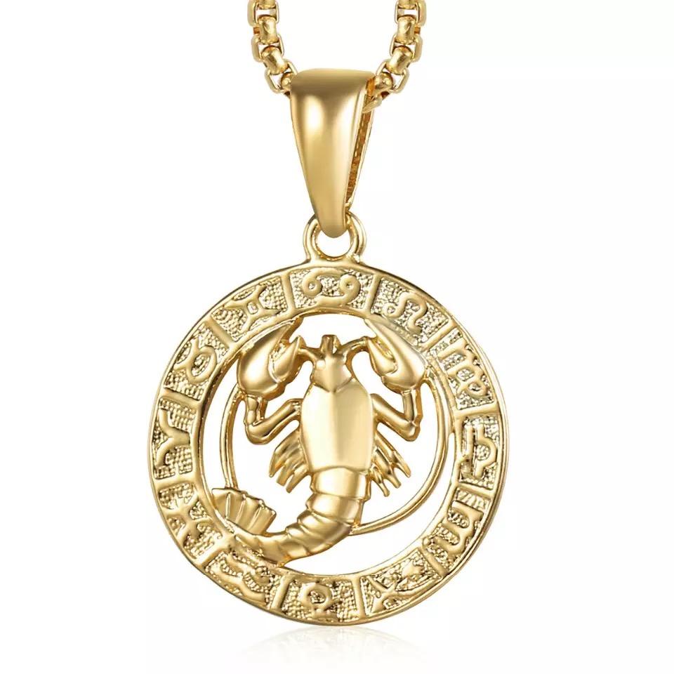 Collier Zodiac Wonder ParisFlavor Cancer 